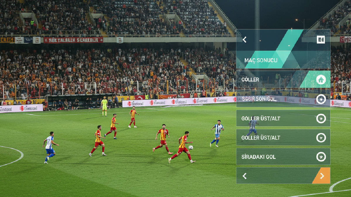 Hitpot futbol bahisleri ile müsabakalara göre farklı bahis türleri ve oranlar.