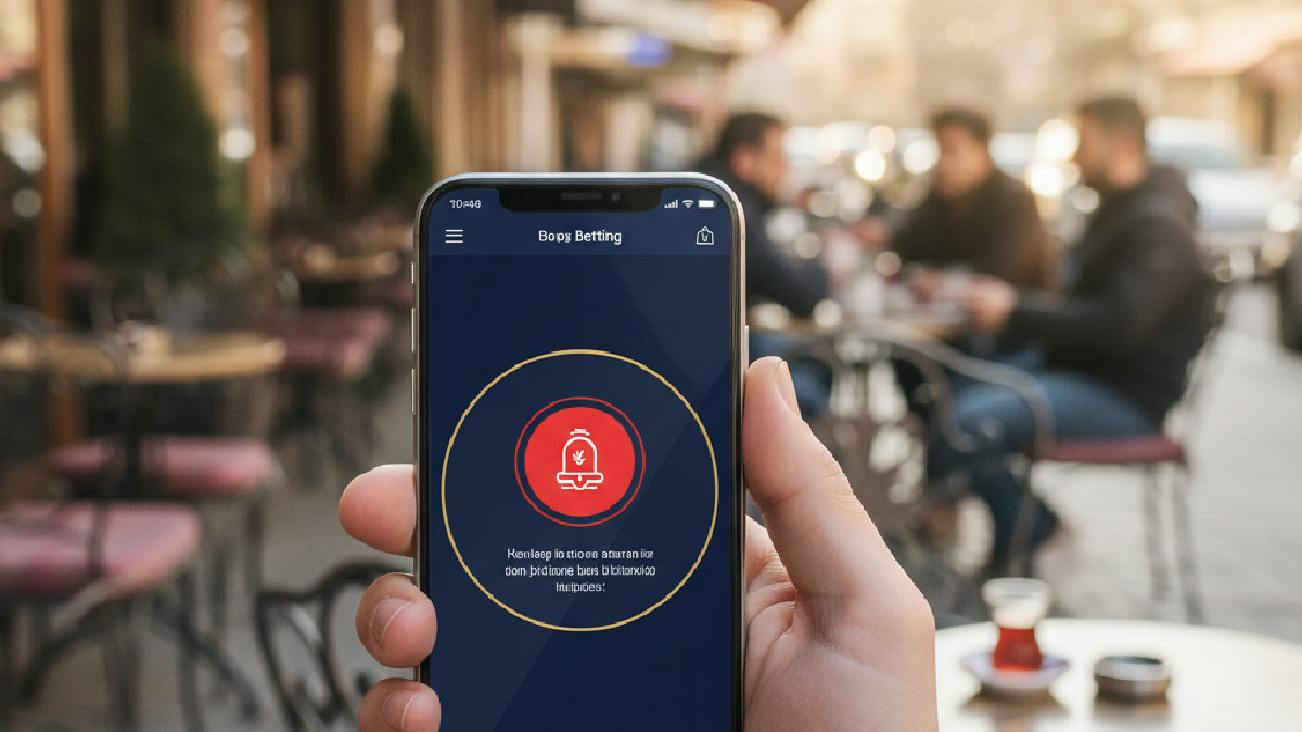 Hitpot mobil uygulaması üzerinden bonus fırsatlarını kontrol eden bir kullanıcının anlık görüntüsü.